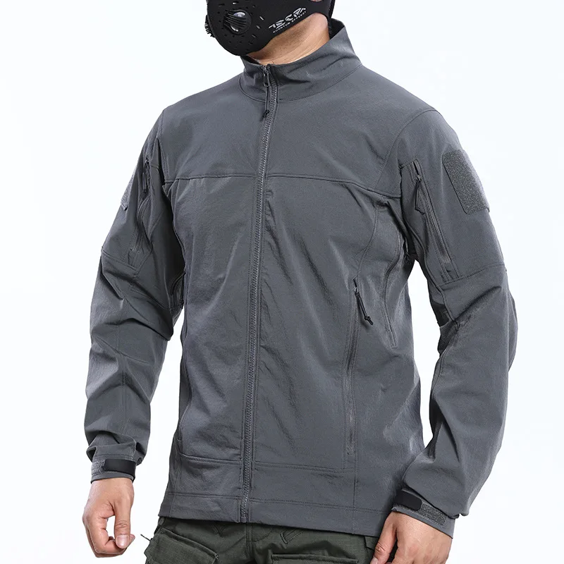 Chaqueta táctica Tom Light Cavalry – exterior otoño-primavera naranja - imagen 2