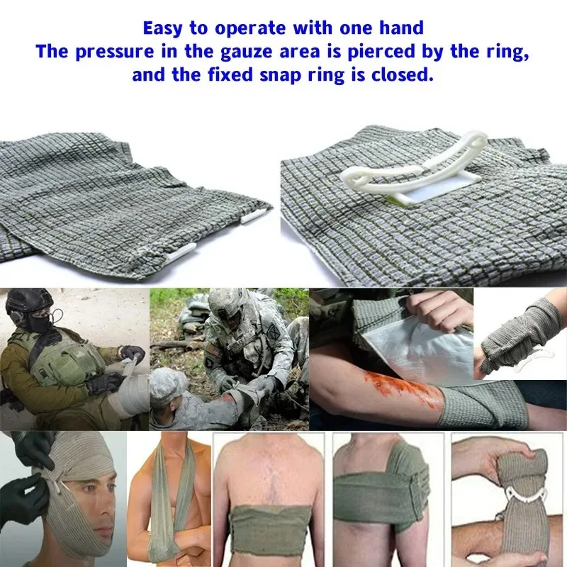 Kit IFAK MOLLE para supervivencia al aire libre con manta y botiquín - imagen 5