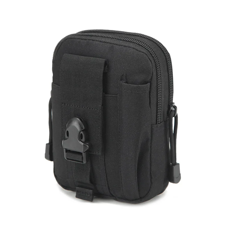 Cinturón táctico MOLLE con bolsa compacta para senderismo y caza - imagen 3