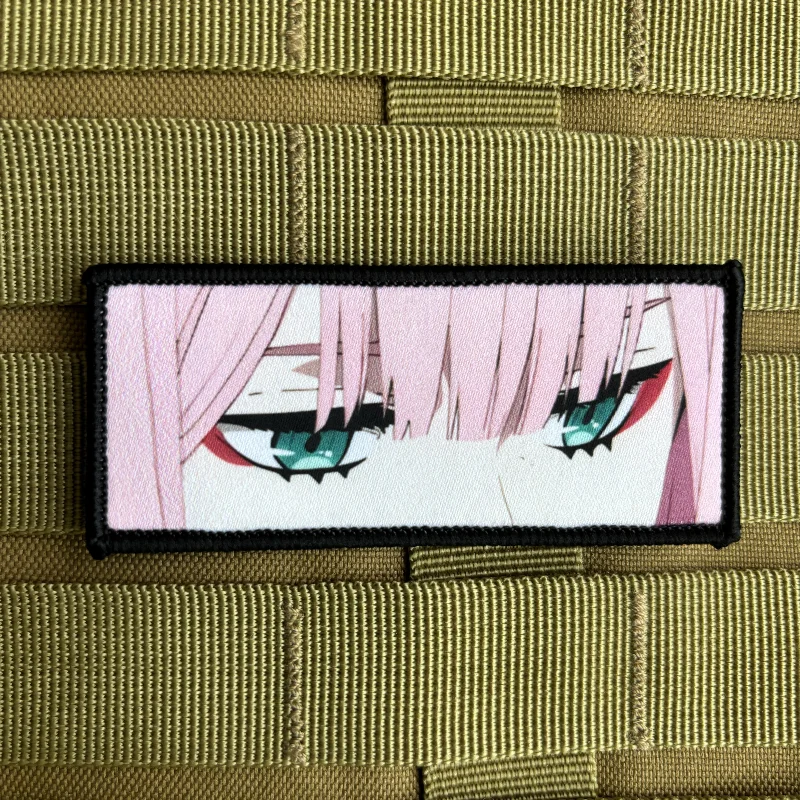 Parche táctico velcro Zero Two – Darling in the Franxx anime - imagen 3