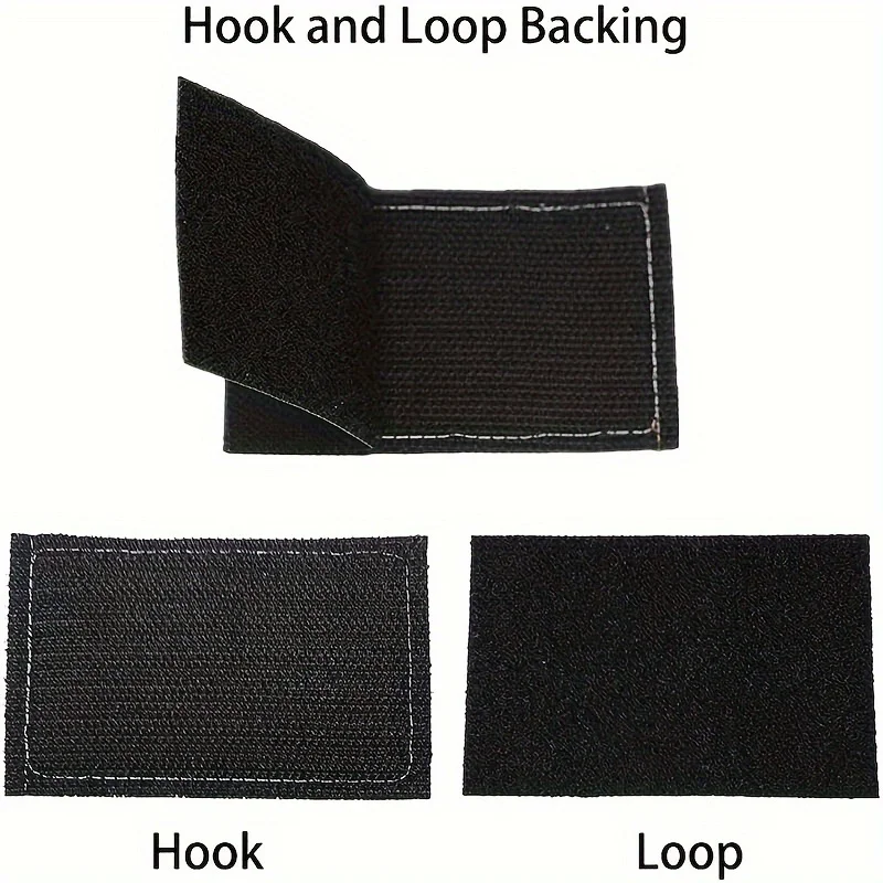 Parche táctico nuclear vintage – Fijación velcro para equipamiento Molle - imagen 5