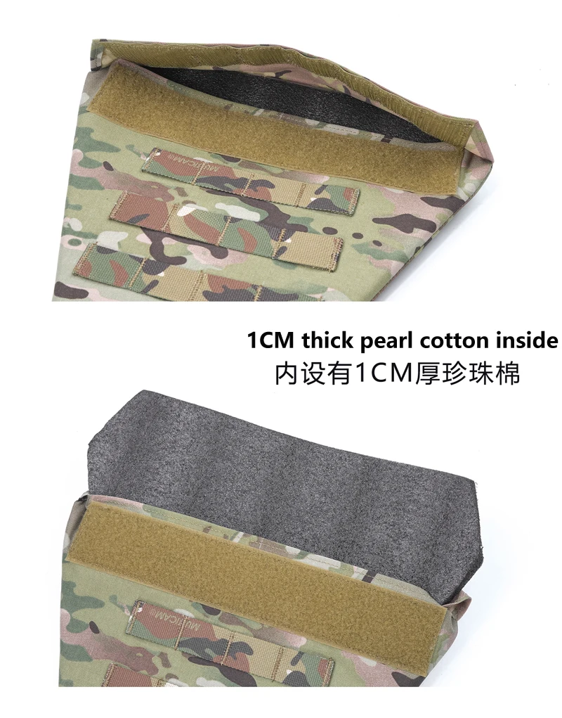 LAP Placa de protección MOLLE táctica para entrepierna Airsoft - imagen 5