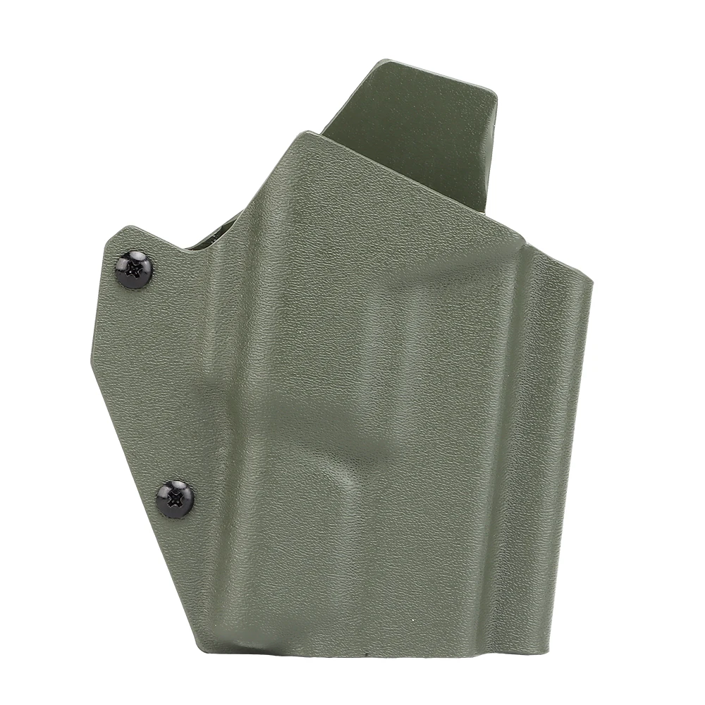 Funda táctica Kydex Glock 17/19/45 con clip QLS rápido Airsoft