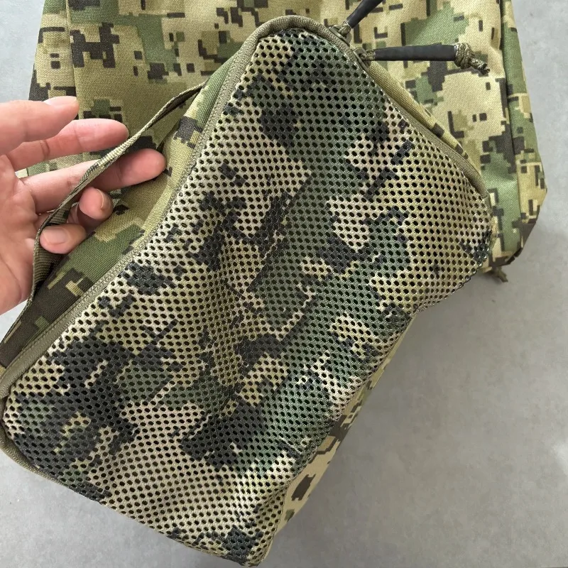 Bolsa de aseo táctica camuflaje mexicana malla nailon personalizable - imagen 4