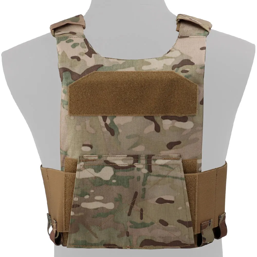 Portaplacas táctico ligero con bolsa elástica para triple revista - imagen 2