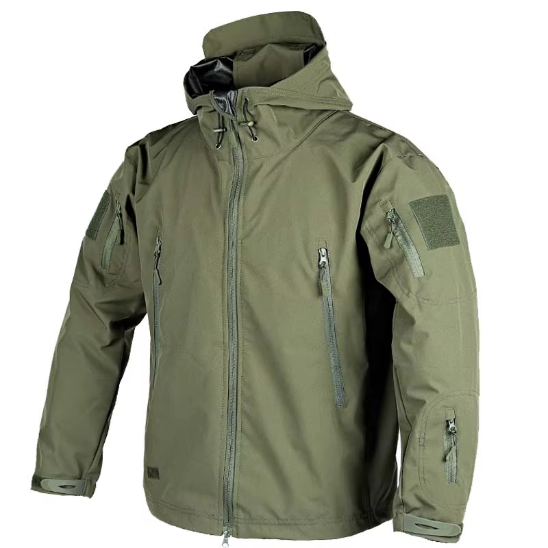 Chaqueta táctica piel de tiburón impermeable y cortaviento - imagen 2