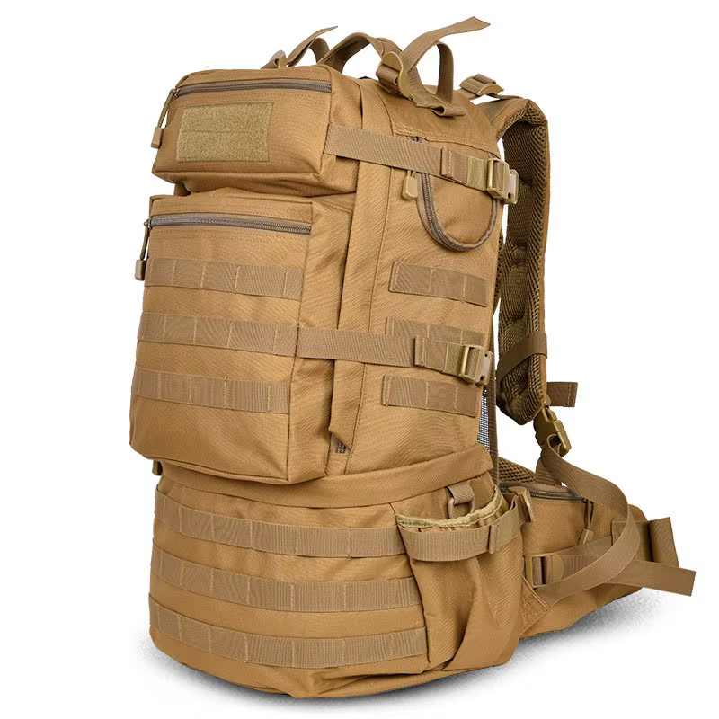 Mochila táctica 50L sistema MOLLE – Caza y senderismo