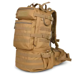 Mochila táctica 50L sistema MOLLE – Caza y senderismo