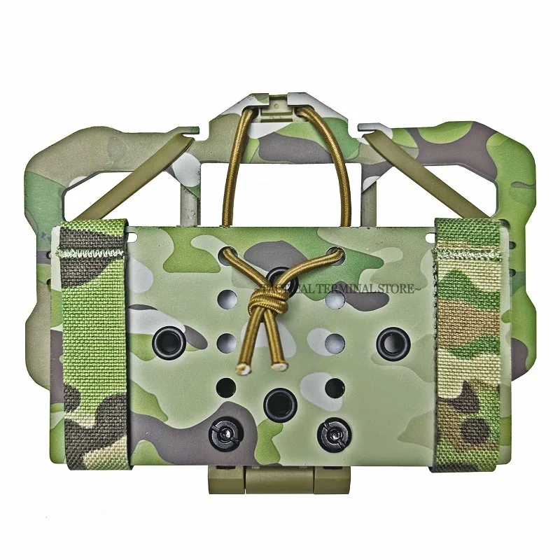 Soporte móvil táctico MOLLE plegable universal para navegación outdoor - imagen 2