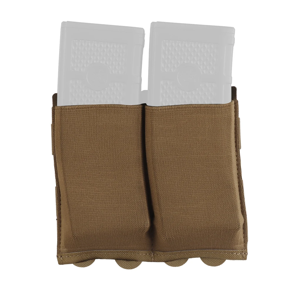 Portacargador MOLLE elástico triple para chaleco táctico rifle - imagen 2