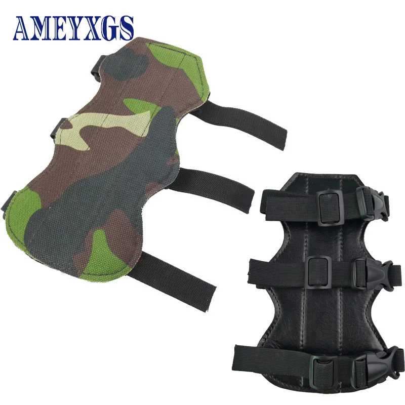 Protector de brazo tiro con arco camuflaje ajustable con correas - imagen 5