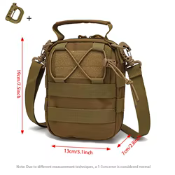 Bolso bandolera ciclismo outdoor resistente al desgaste, compacto