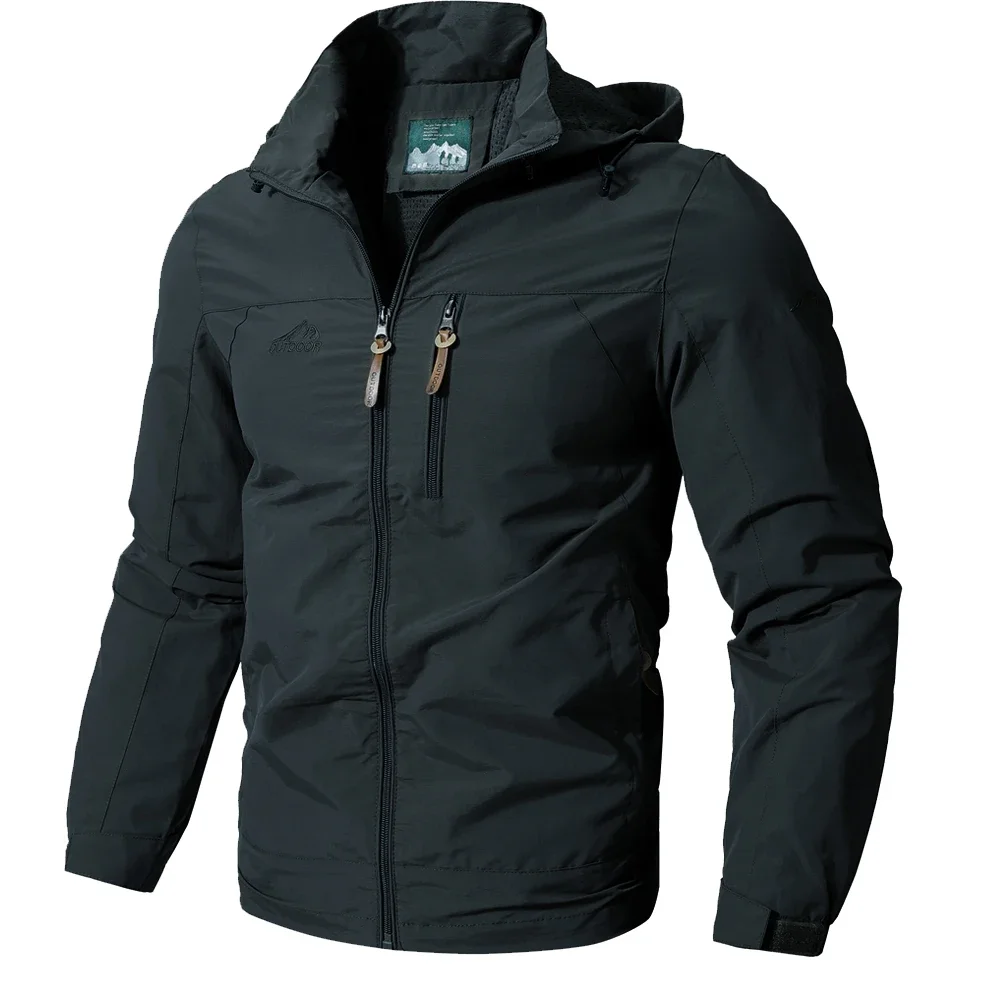 Chaqueta cortavientos en uso casual y activo