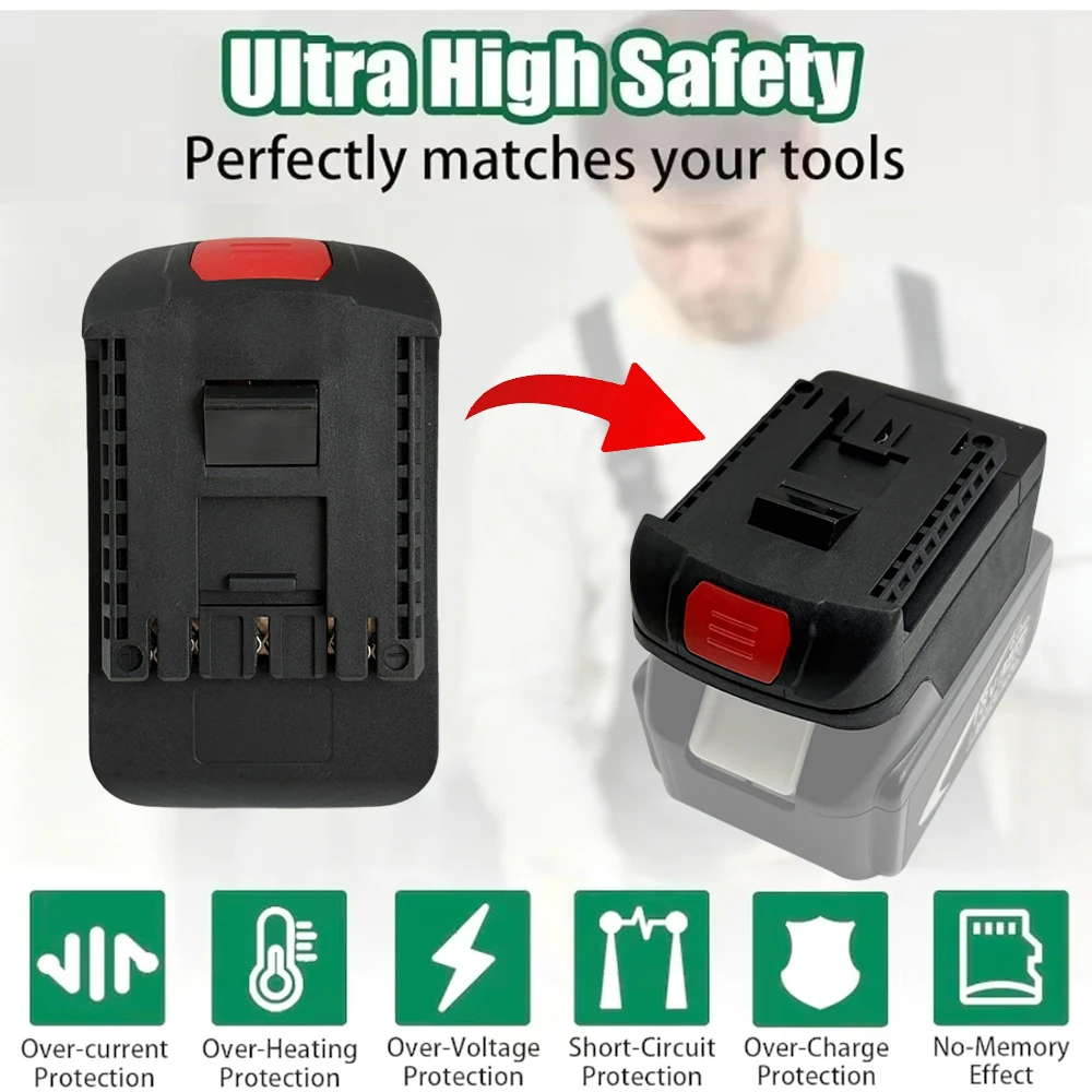 Adaptador batería Makita a Bosch Li-Ion para herramientas eléctricas - imagen 2