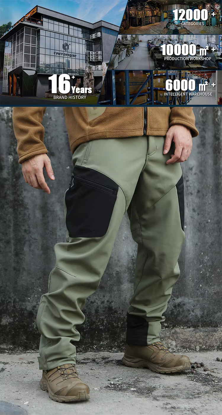 Detalle de tejido y diseño táctico