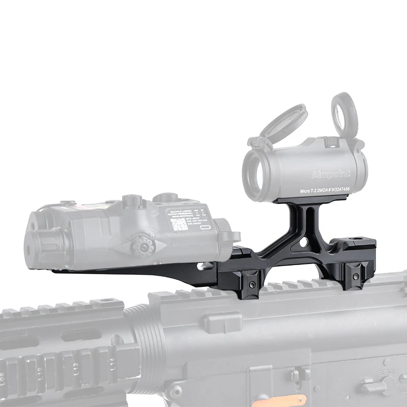 Riel Picatinny elevado para mira de punto rojo airsoft montaje base - imagen 5