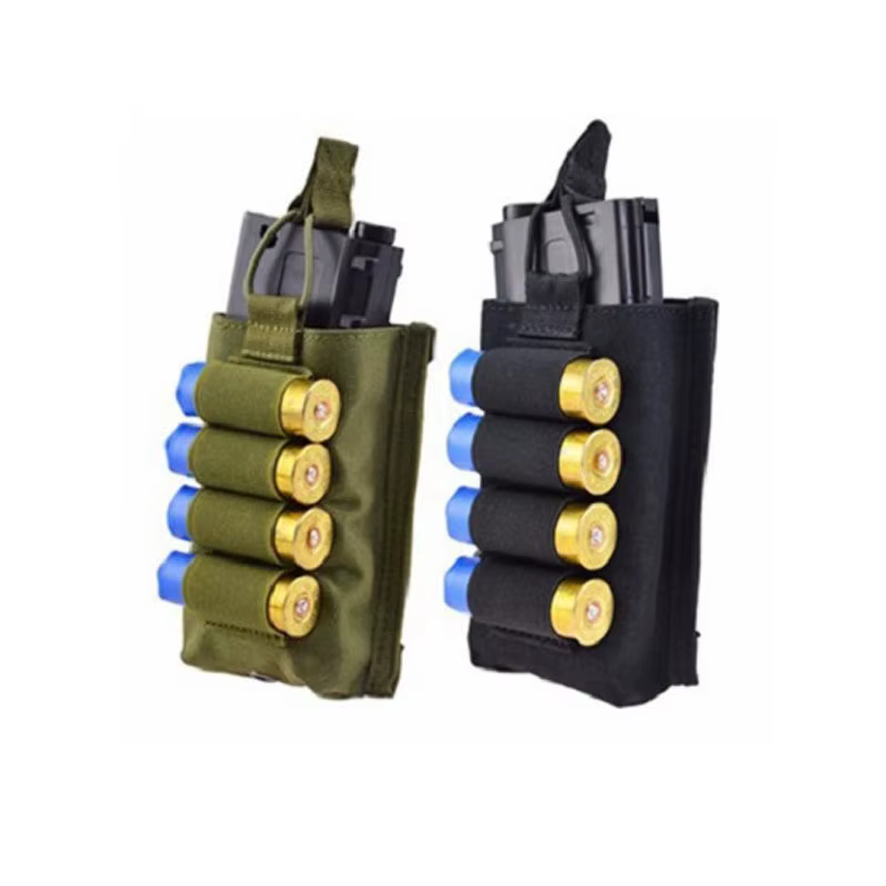 Bolsa táctica MOLLE para cartuchos de escopeta, caza - imagen 2