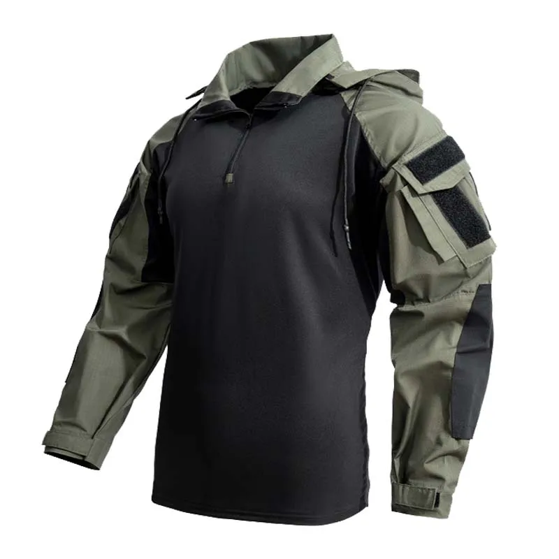 Camisa táctica hombre transpirable resistente al desgaste para campo - imagen 4