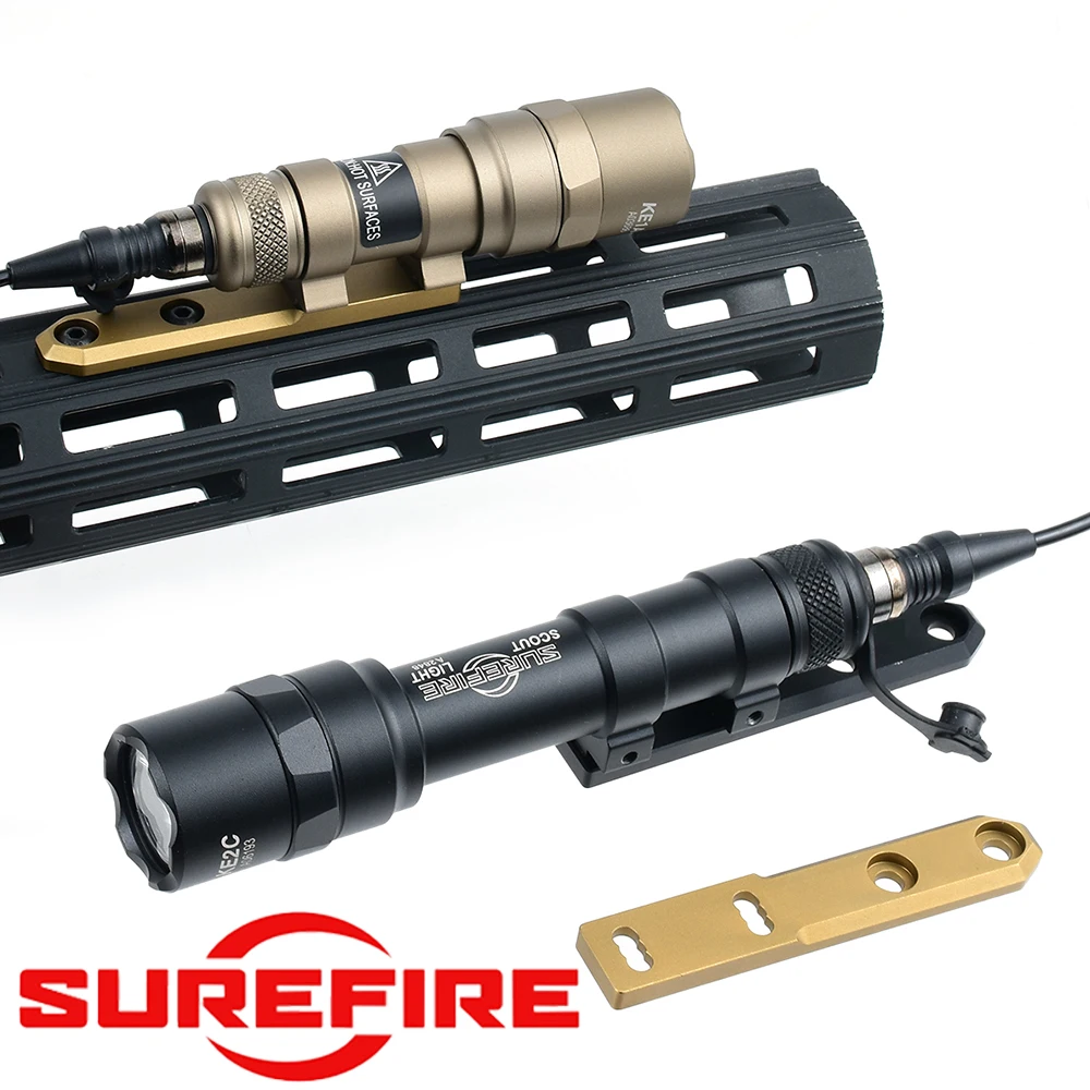 Surefire Scout riel Picatinny M-LOK/Keymod con soporte de luz - imagen 4
