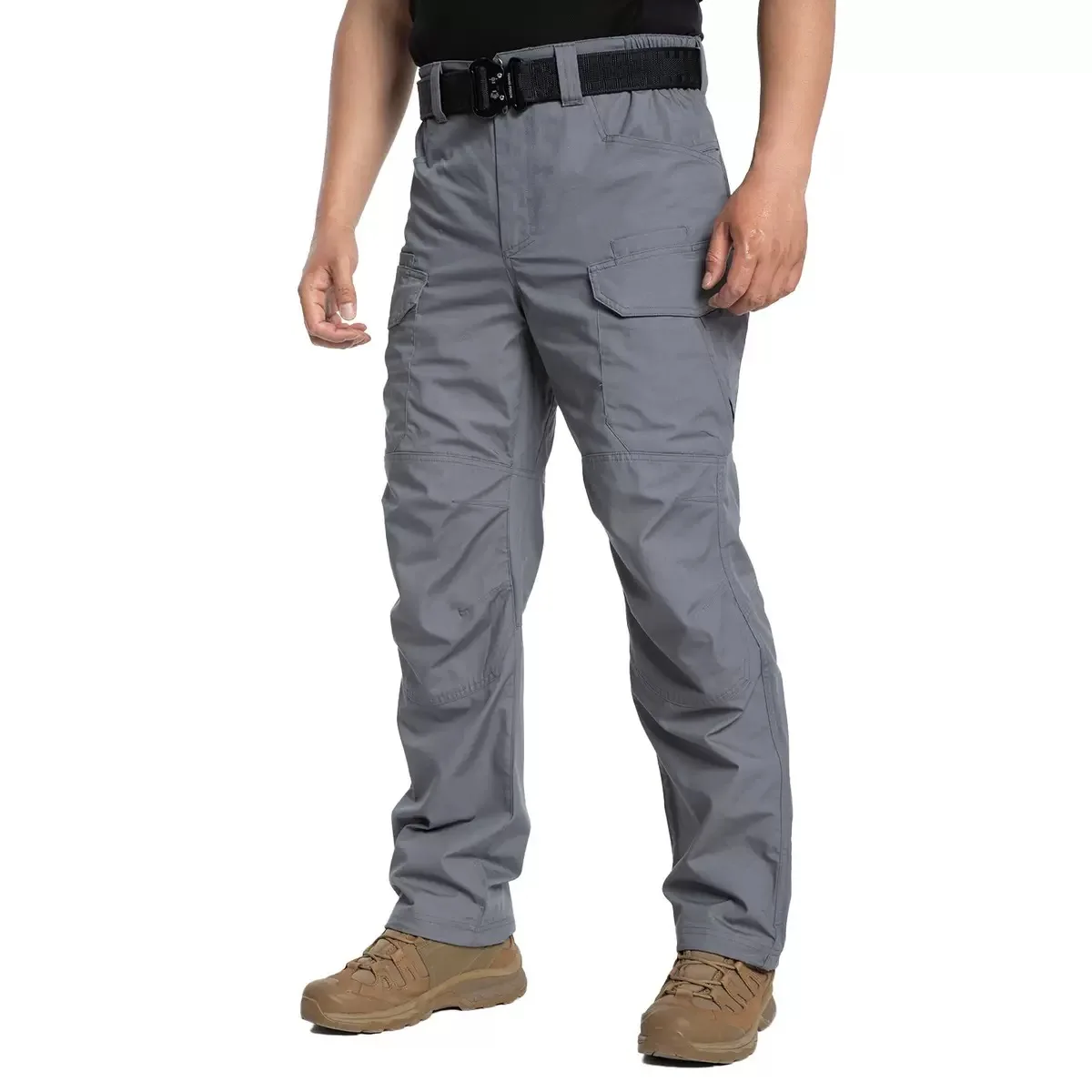 Pantalones tácticos de camuflaje otoño-primavera, multi-bolsillos - imagen 2
