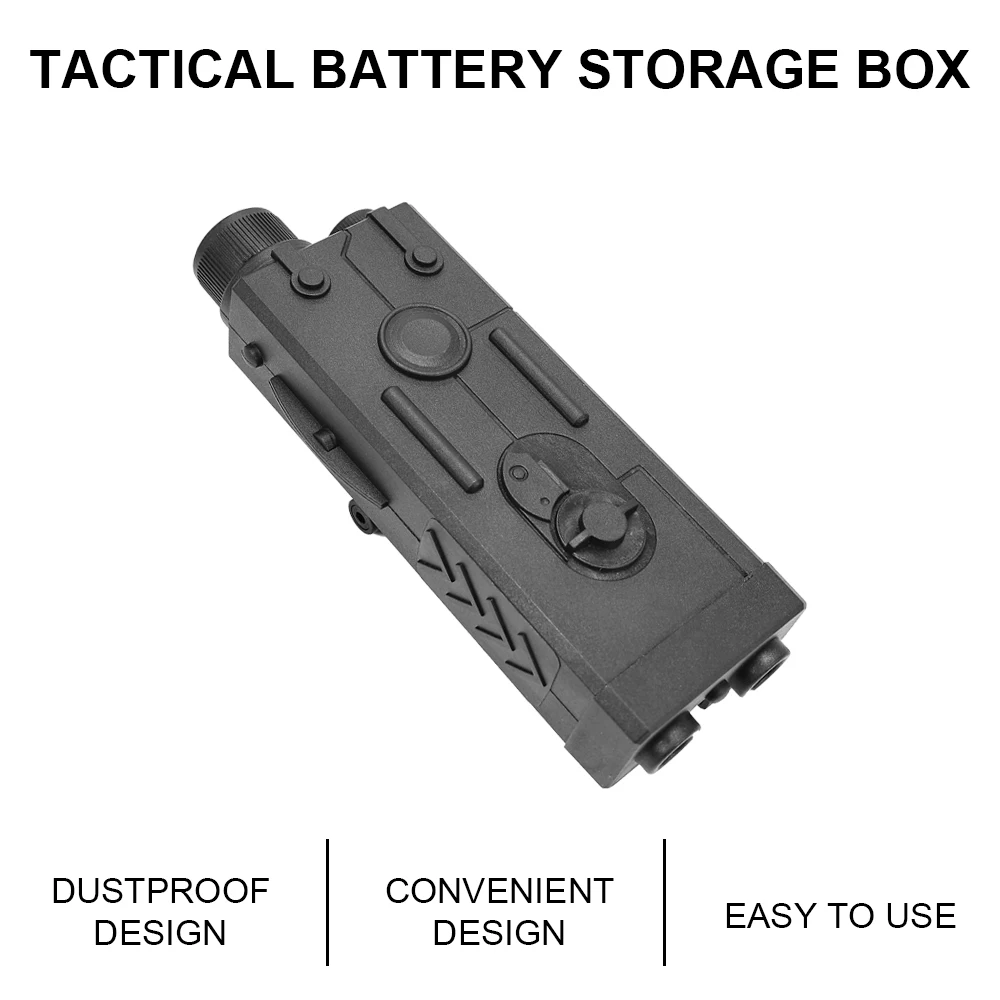 Caja de batería SINAIRSOFT tactica vista frontal