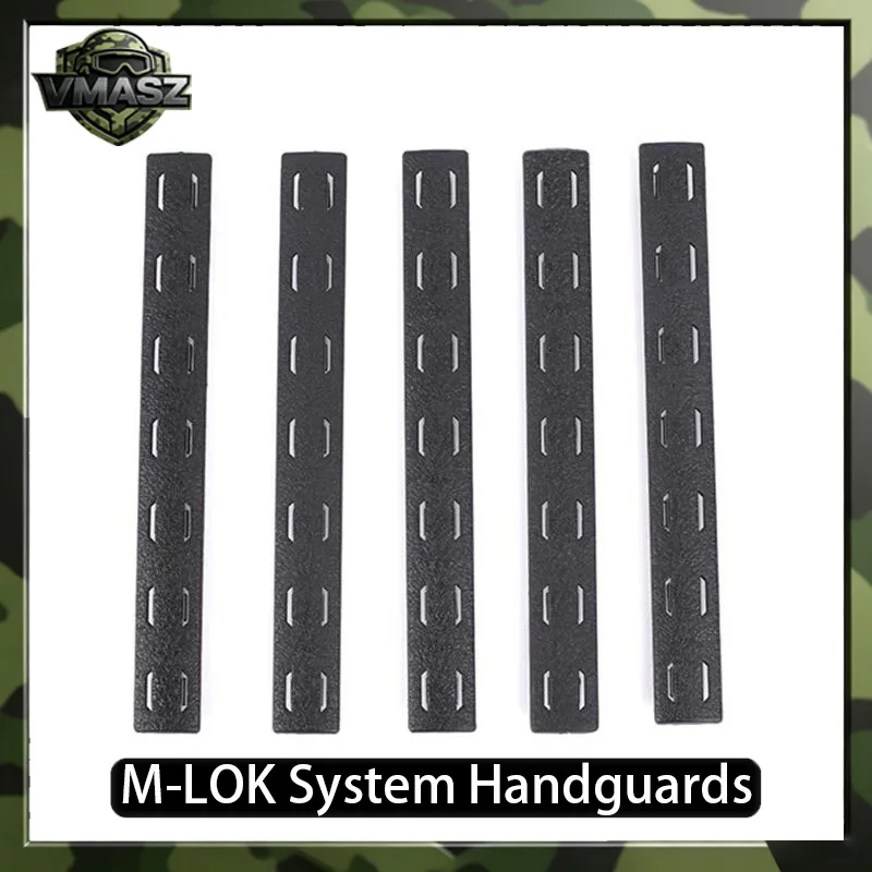 M-LOK KeyMod cubierta de mano antideslizante táctica goma airsoft - imagen 4