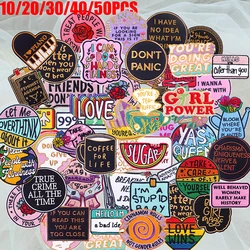Parche bordado táctico letras de dibujos coloridas para coser o planchar en chaquetas