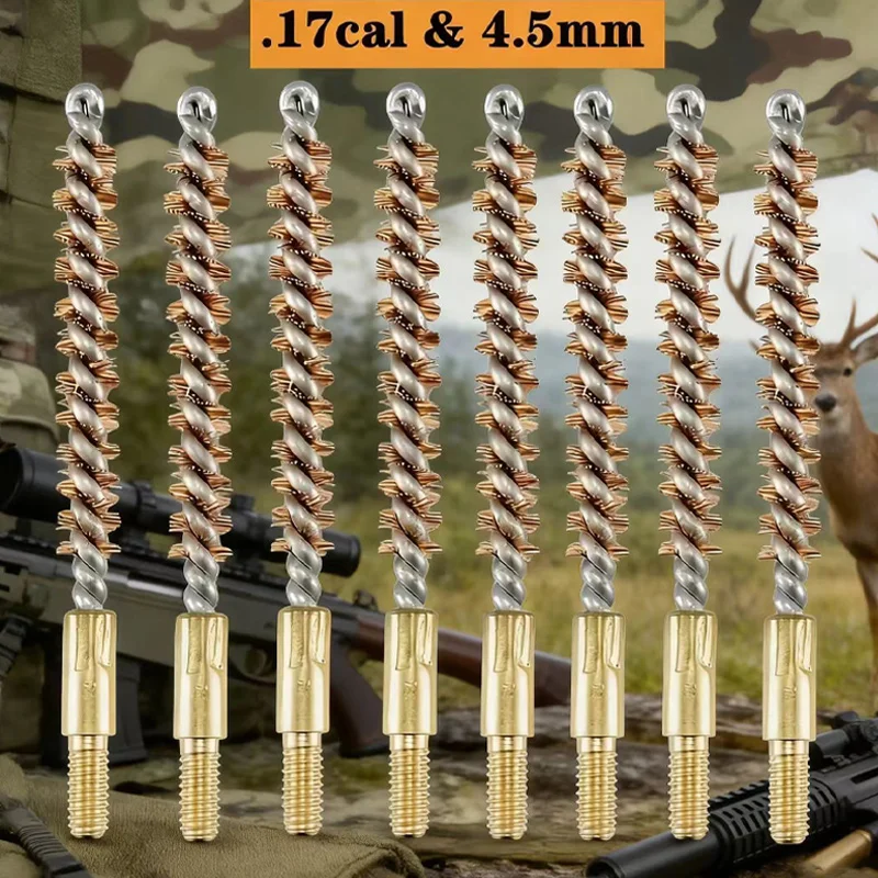 Cepillos limpieza de cañón cerdas fosfóricas y bronce .17/4,5 - imagen 2