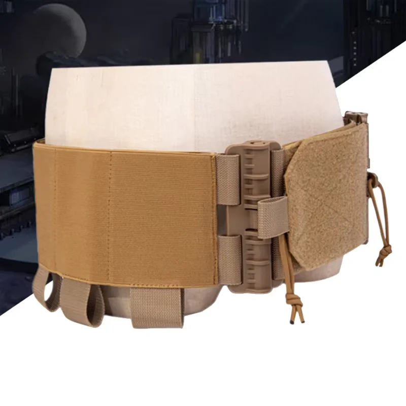 Porta placas táctico con faja lumbar y liberación rápida - imagen 3