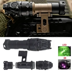KIJI K1-3 Linterna táctica LED IR 850 nm para casco Picatinny