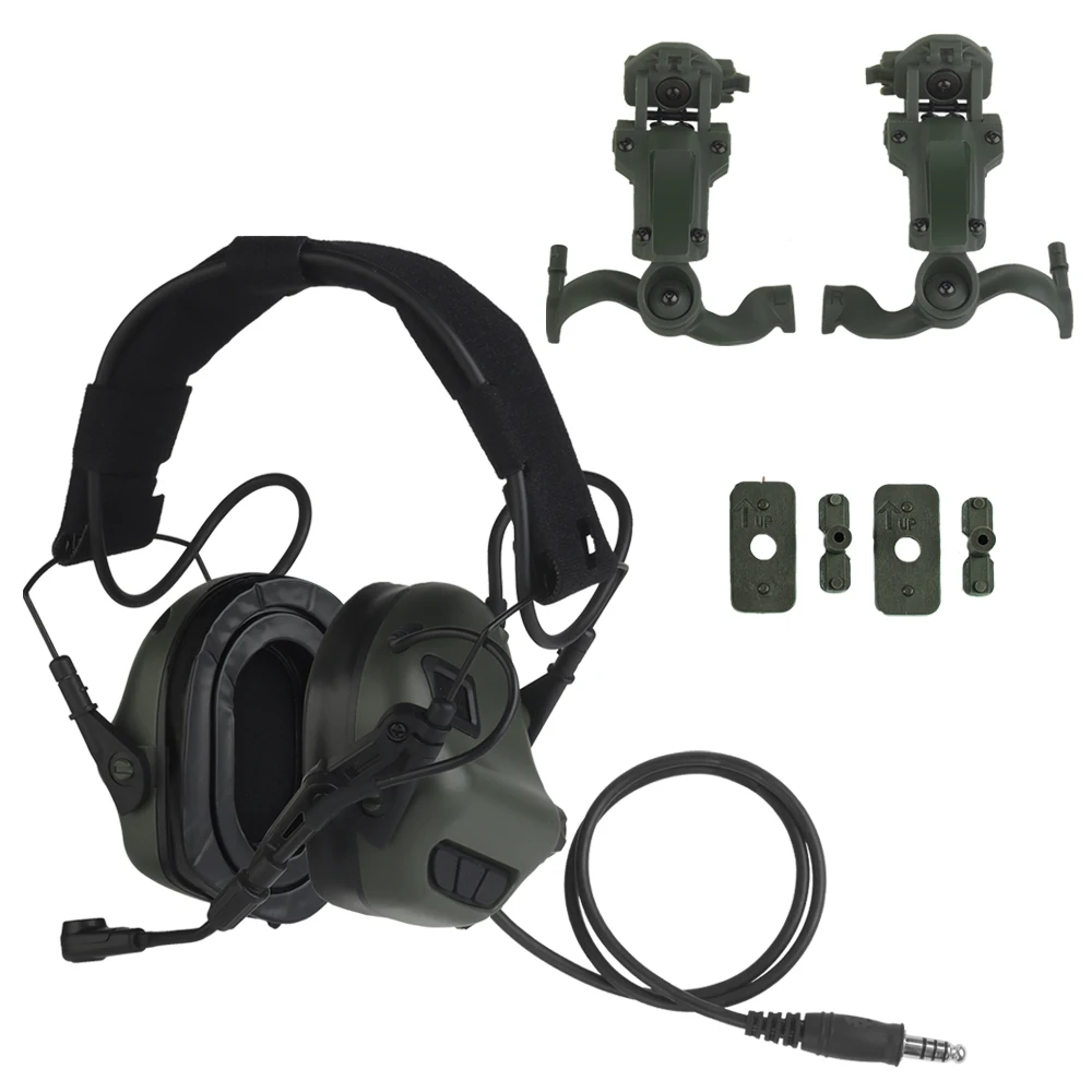 Auriculares tácticos reducción de ruido para tiro y caza - imagen 3