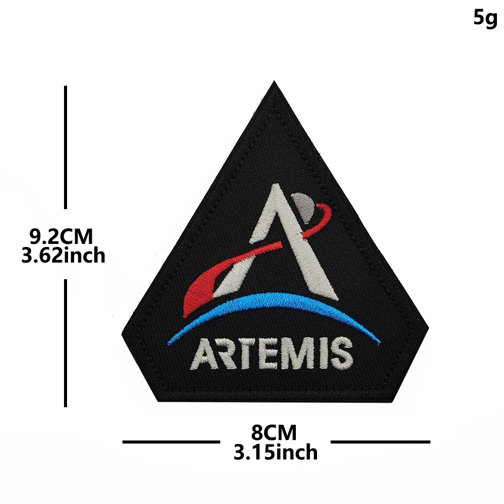Artemis Program Parche táctico velcro misión espacial para mochilas - imagen 2