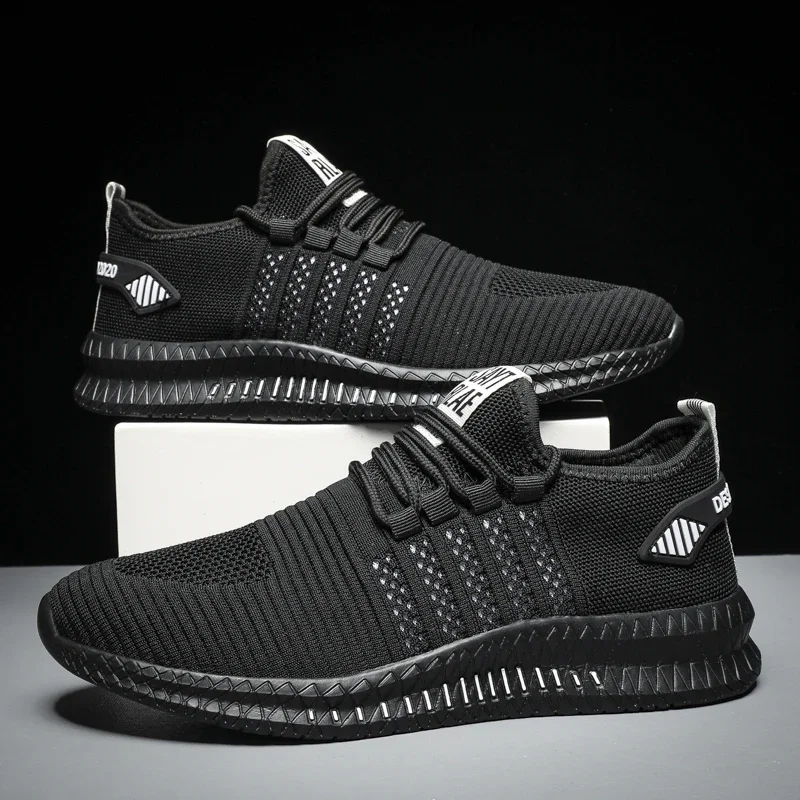Zapatillas transpirables hombre para caminar ligeras con cordones - imagen 3