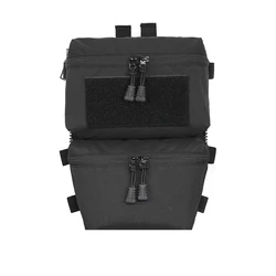 Bolsa táctica de herramientas MOLLE con cierre velcro para Airsoft y caza