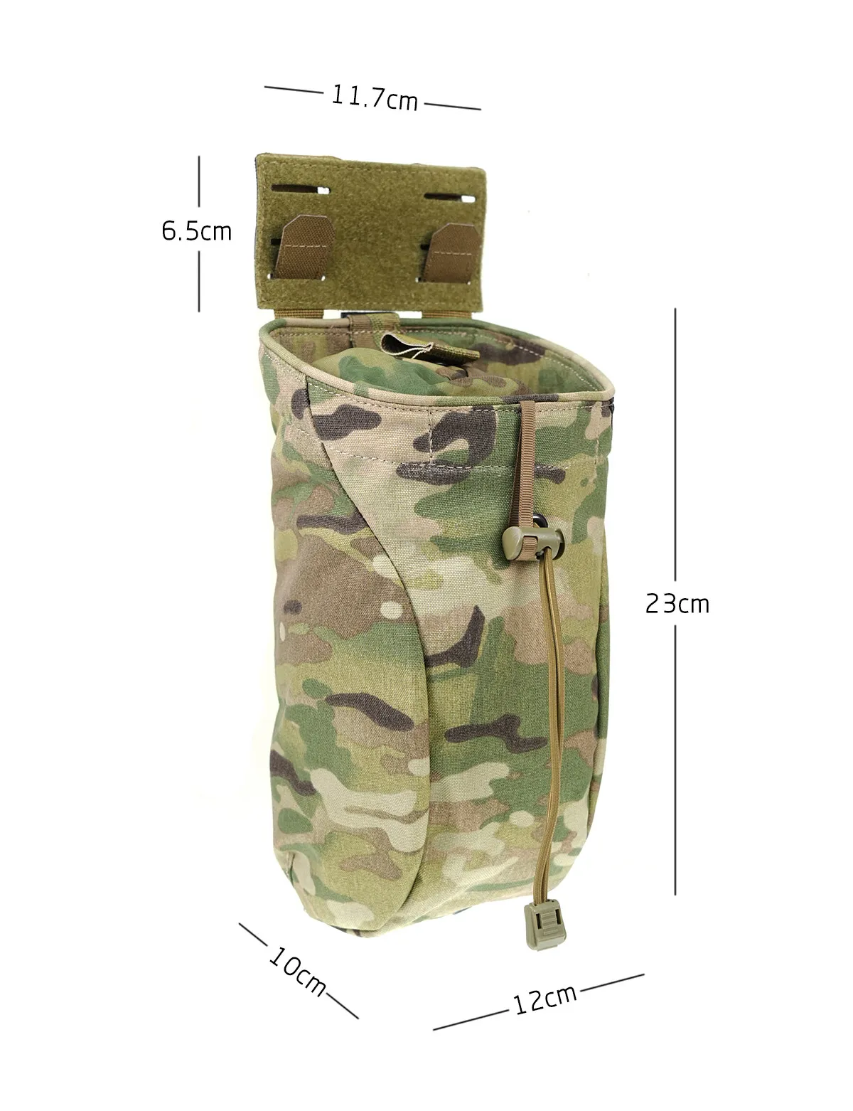 Bolsa táctica plegable para cinturón