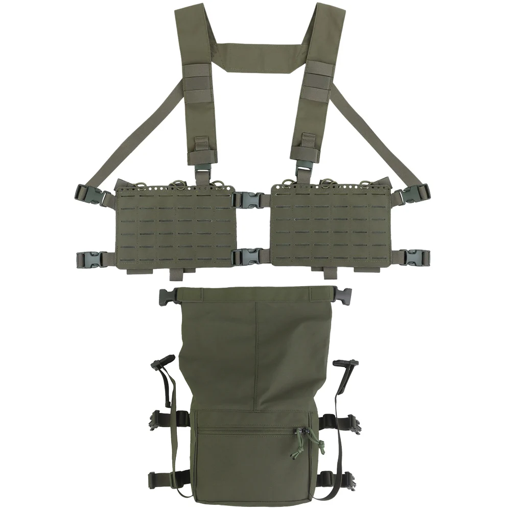 Plataforma de pecho táctica 34 Alpha MOLLE estilo SS LBV