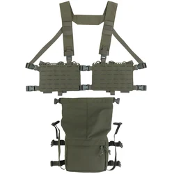 Plataforma de pecho táctica 34 Alpha MOLLE estilo SS LBV