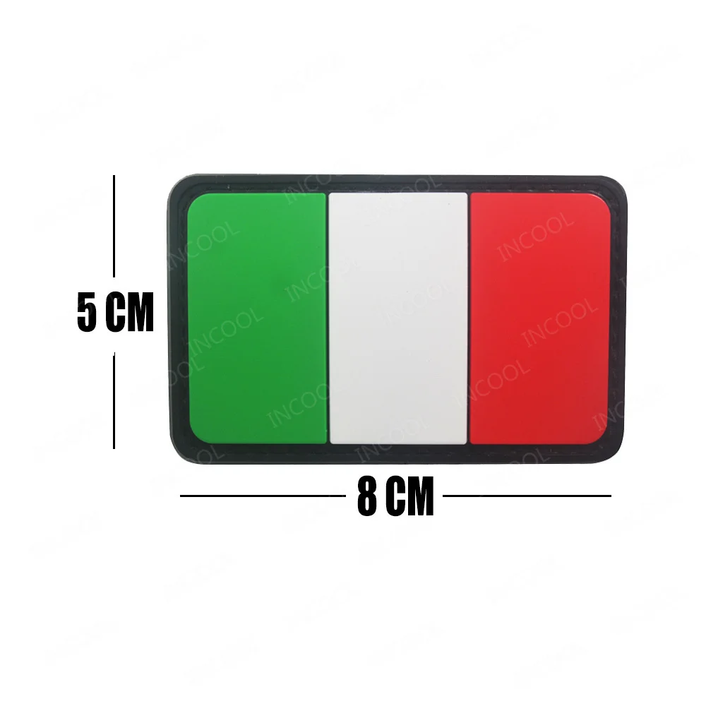 Parche PVC bandera nacional táctico velcro - imagen 4
