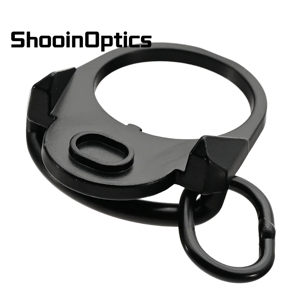 Soporte Giratorio MP A.S.A.P – Base Montaje Correas Acero Negro Táctico - imagen 4