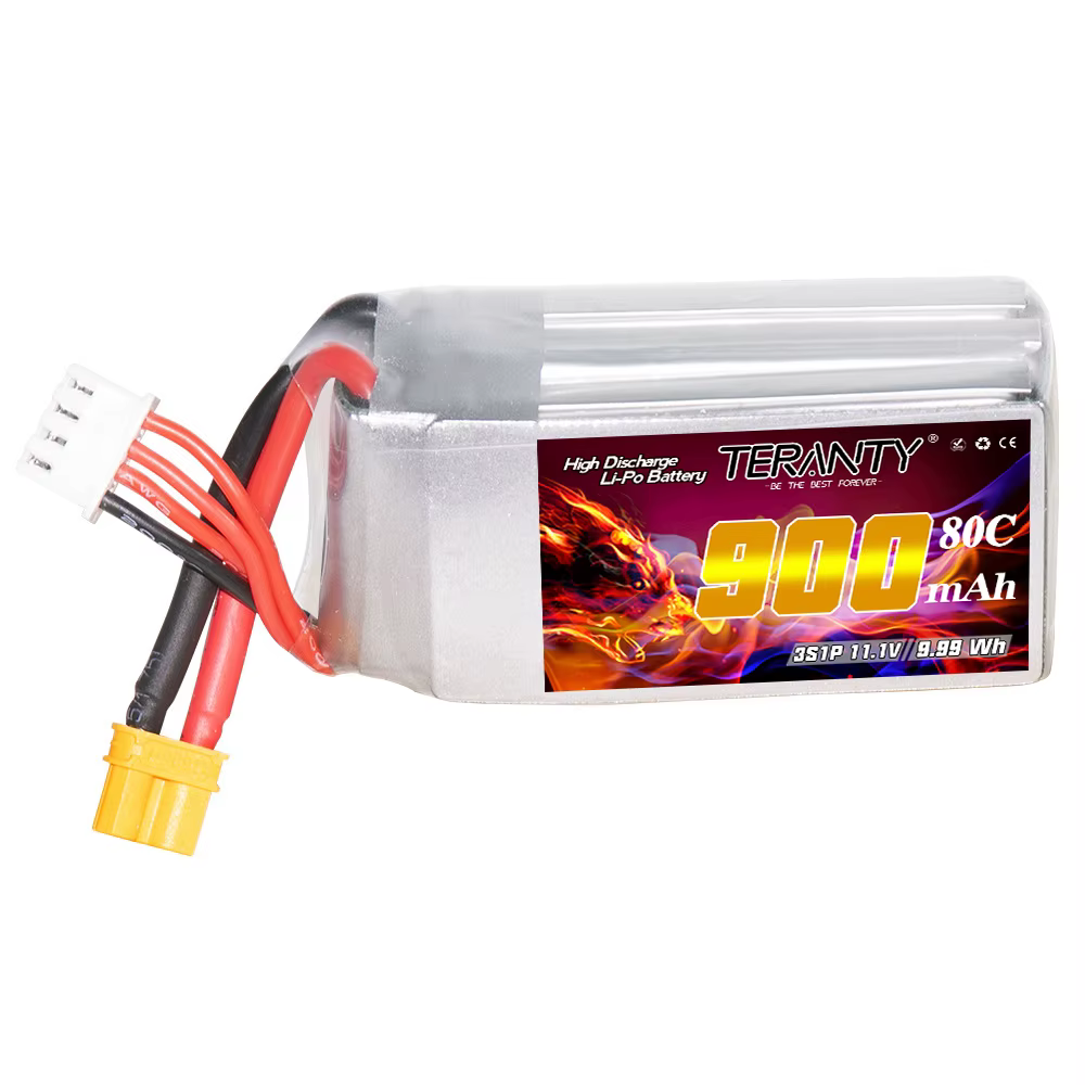 TERANTY Batería LiPo FPV para dron con conector XT30 alto rendimiento - imagen 5