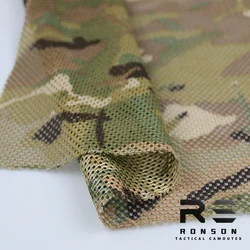 Tela camuflaje táctico malla tricot para impresión resistente