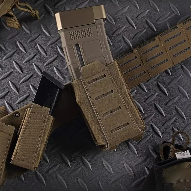 AR M4 bolsa táctica MOLLE monomando porta cargadores rifle caza tiro