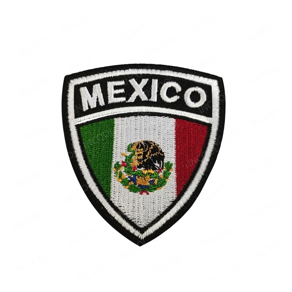 Parche táctico bordado reflectante IR águila México - imagen 4