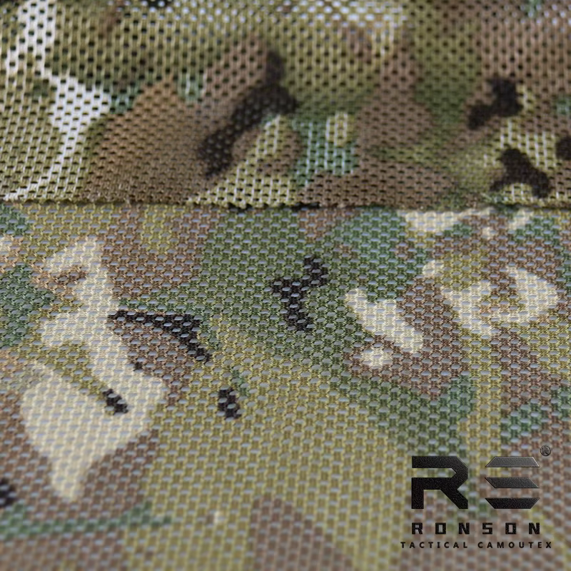Tela de camuflaje ojo de pájaro engrosada para chaleco táctico - imagen 2