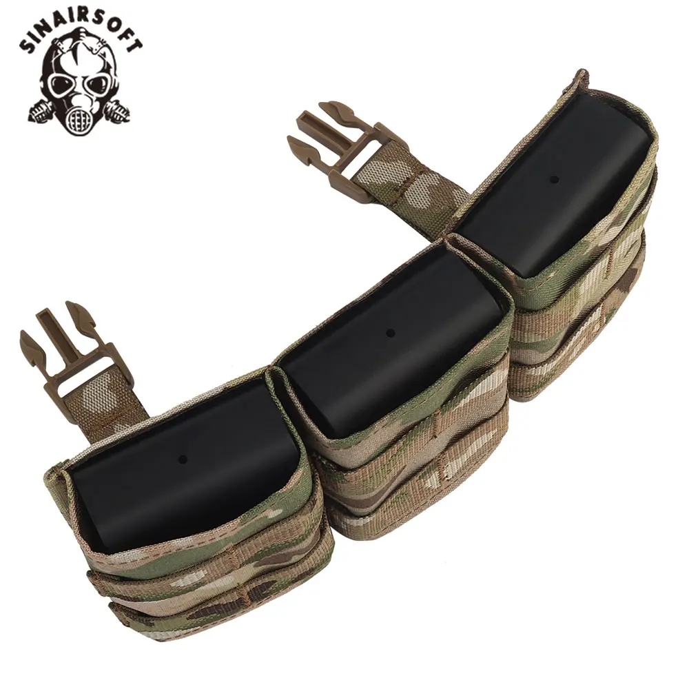 Tactics Fundón Triple Munición 7.62mm Kydex MOLLE Sin Solapa - imagen 4