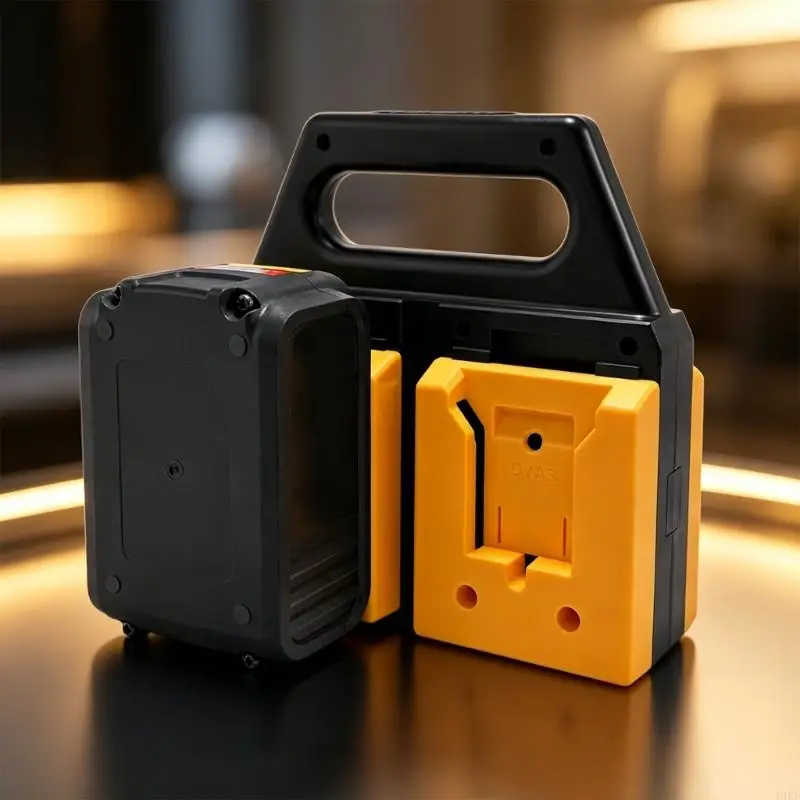 Soporte para batería portátil con ranuras y orificios de transporte - imagen 3