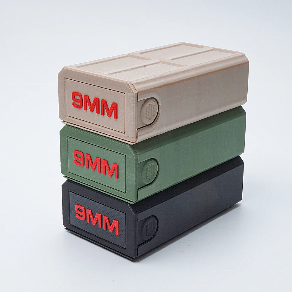 Caja munición 9 mm para 50 balas – Tiro, caza y mantenimiento de armas