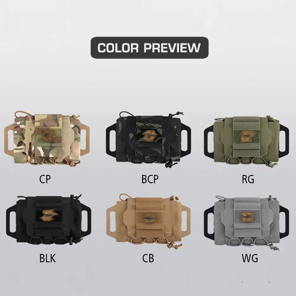 Bolsa táctica de supervivencia desmontable con sistema MOLLE - imagen 5