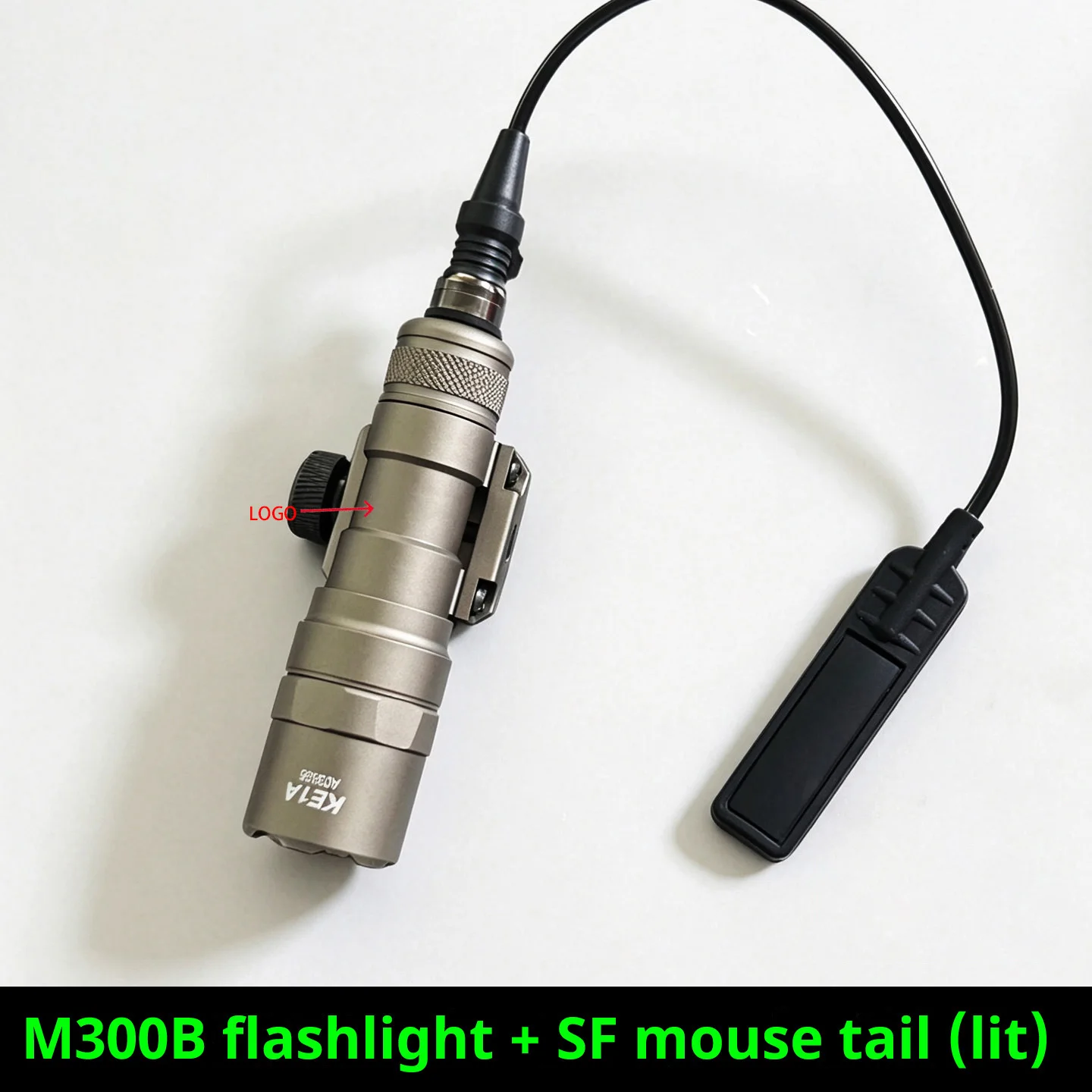 Linterna táctica Surefir M300/M600 con interruptor remoto Picatinny - imagen 4