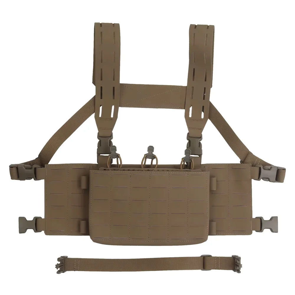 Chaleco Táctico Portaplacas LV-X Modular para Caza con Sistema Molle